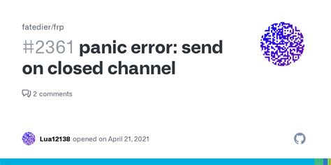 panic send on closed channel